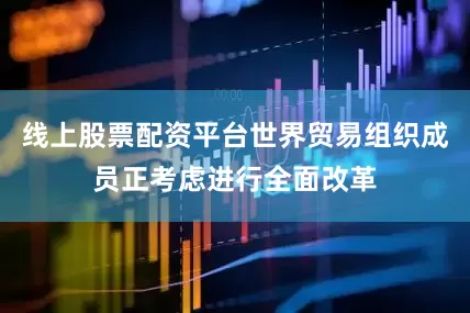 线上股票配资平台世界贸易组织成员正考虑进行全面改革